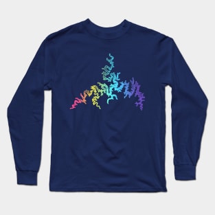 Table Rock Lake - Vintage Rainbow Long Sleeve T-Shirt